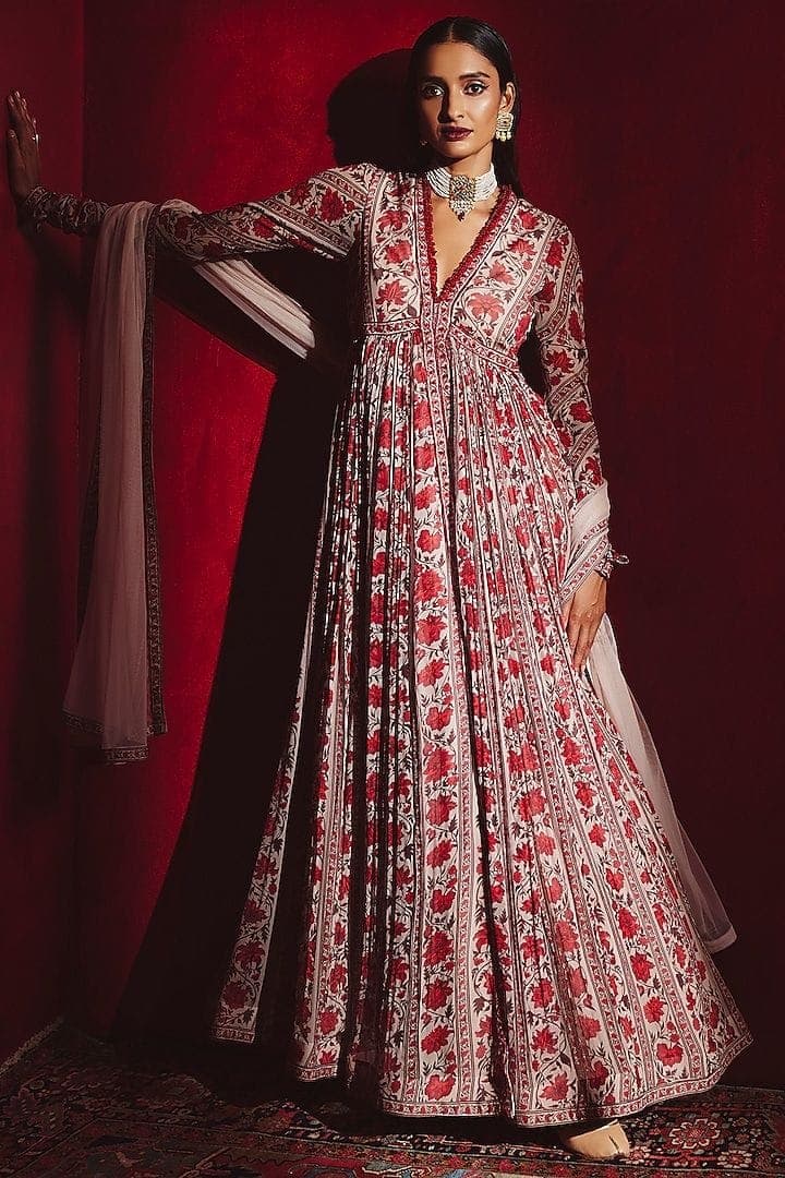 Anarkali Suit detail