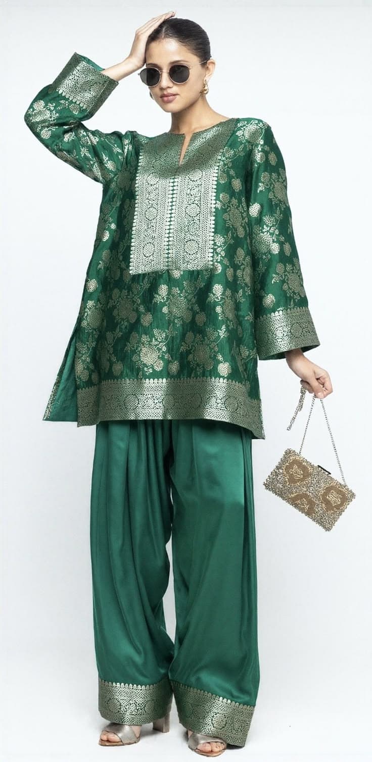 Traditional Co-ord Set detail